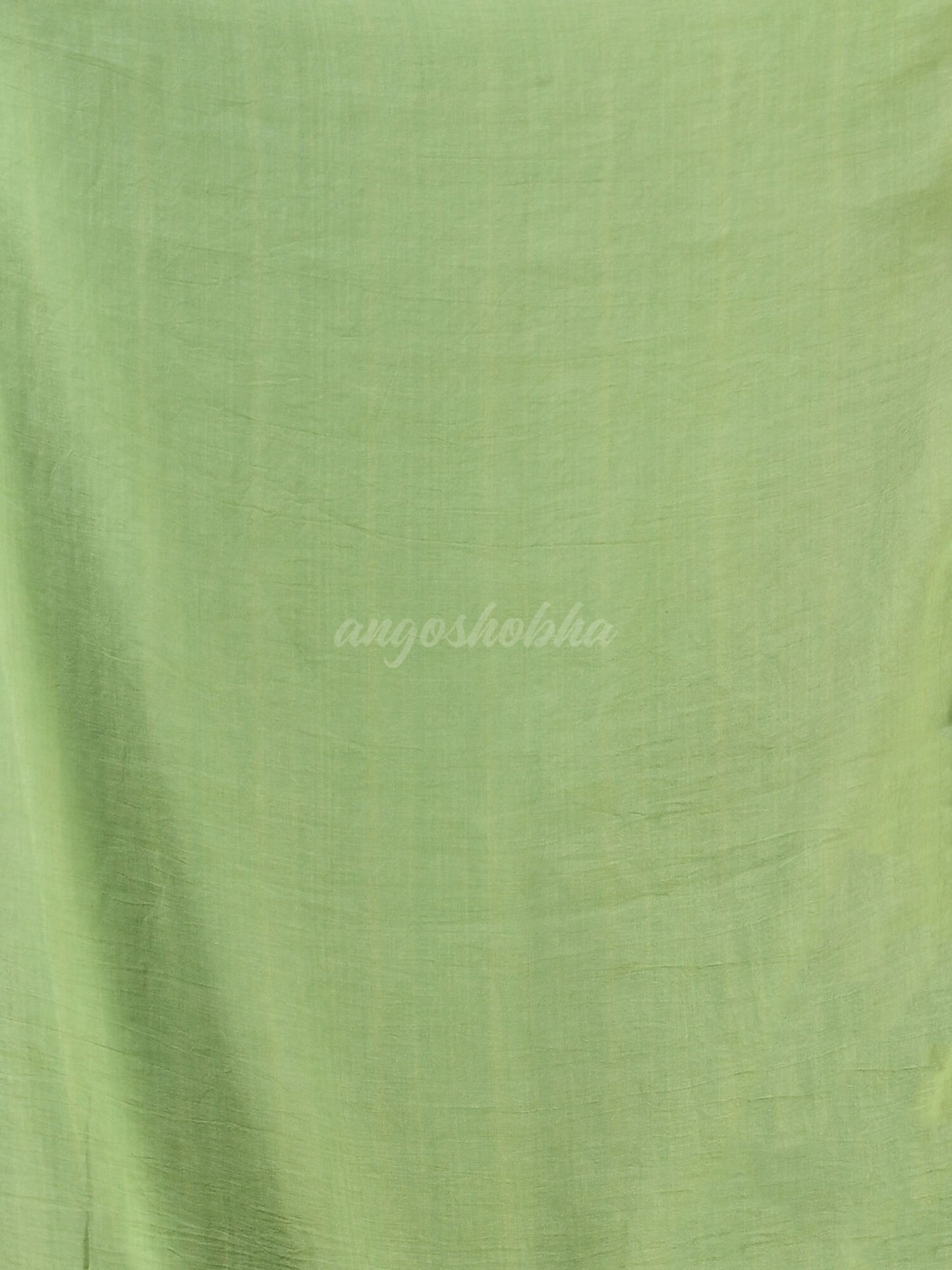 Green Cotton Handloom Saree