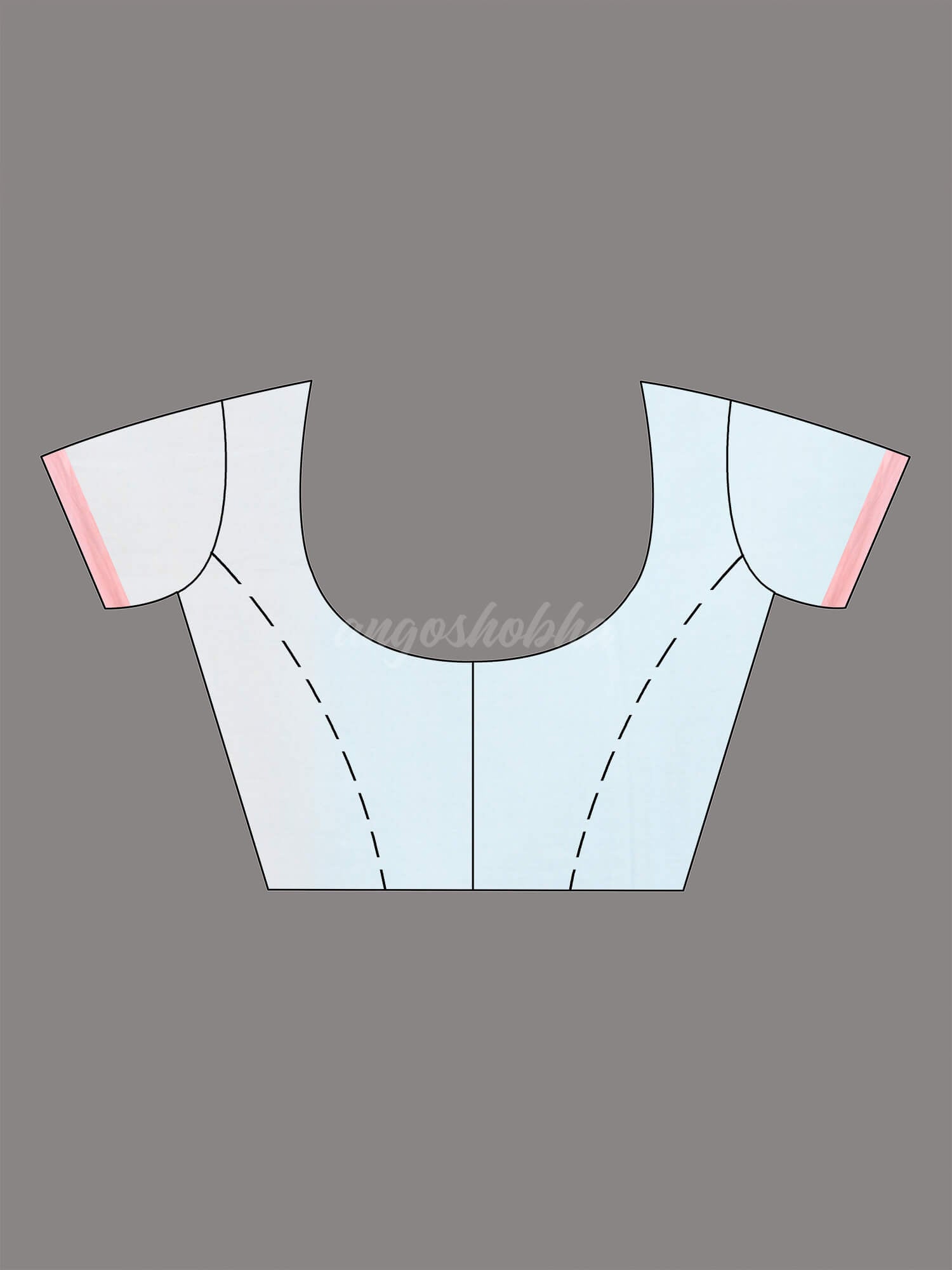 Cream Cotton Handloom Saree