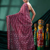 Dusty Pink Cotton Handloom Saree