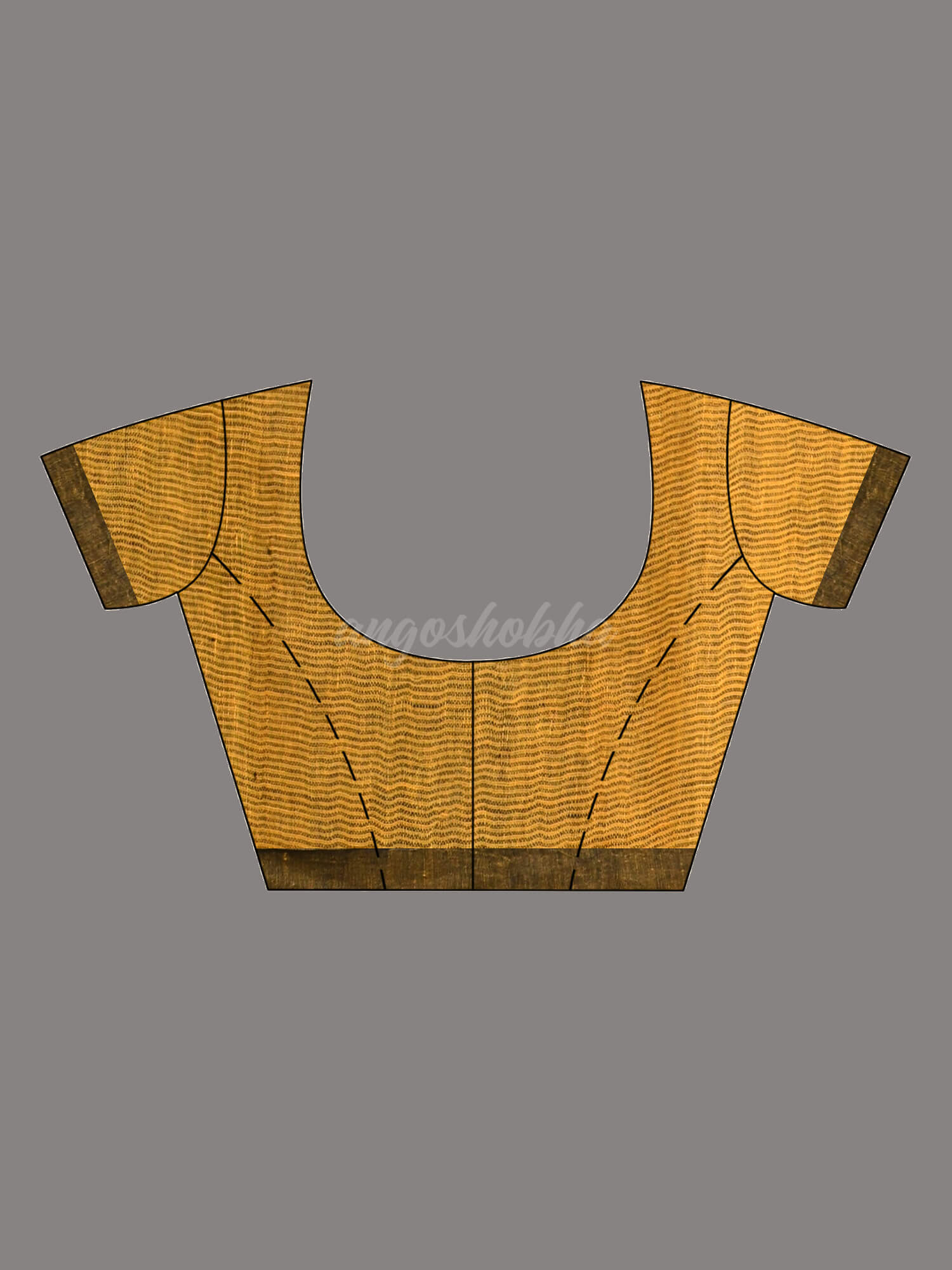 Black Linen Handloom Saree