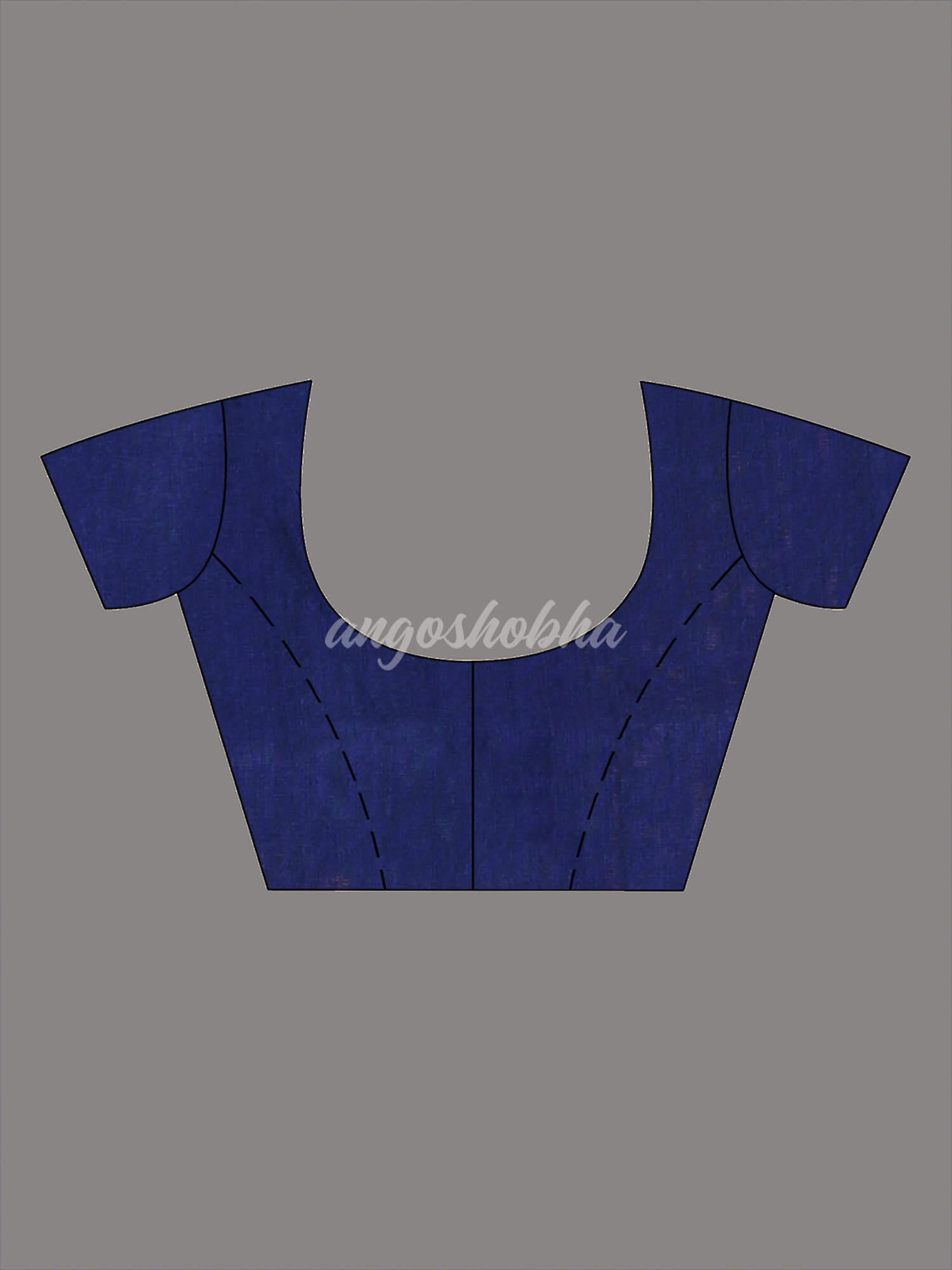 Blue Cotton Handloom Saree