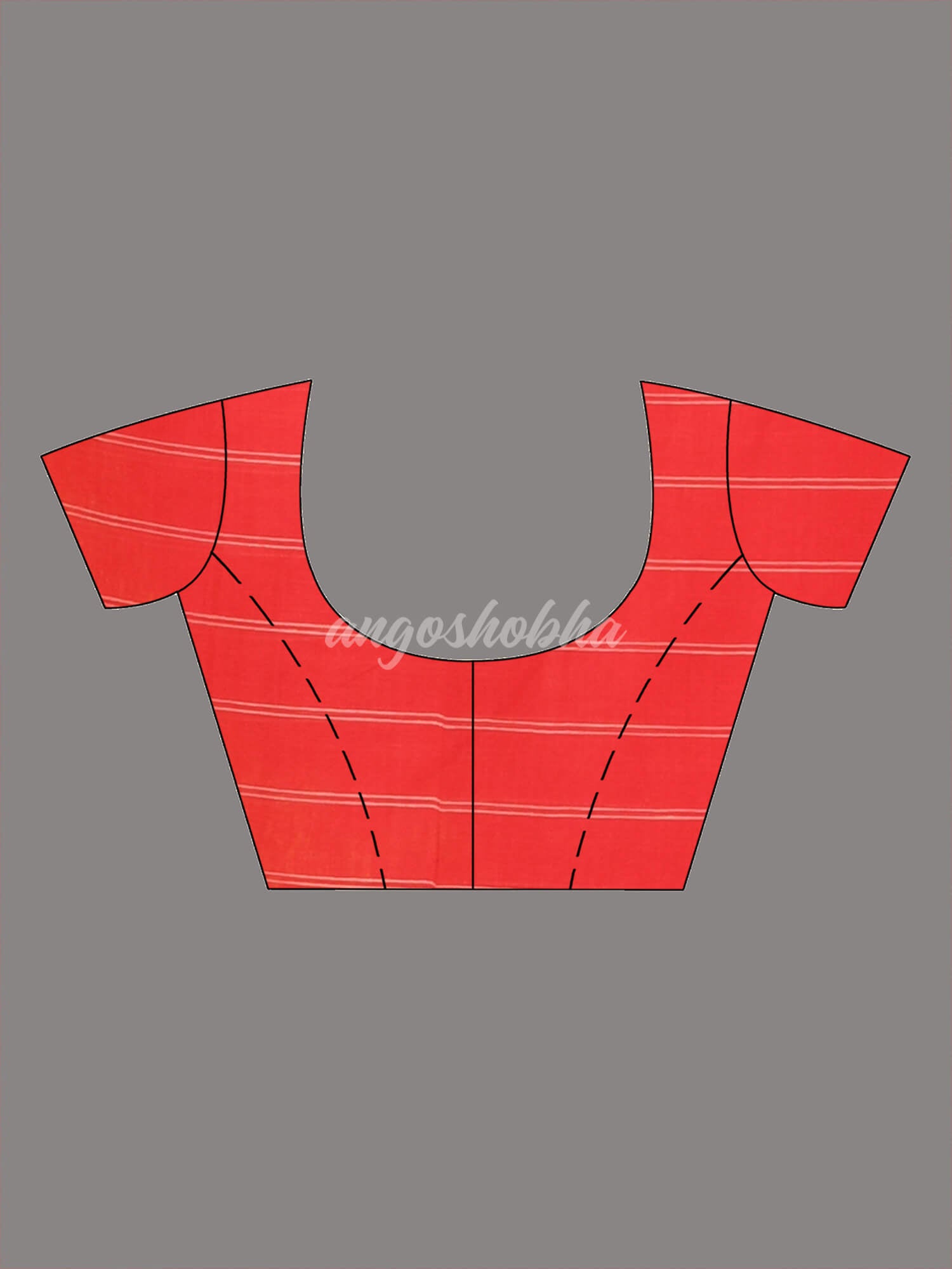 Red Cotton Handloom Saree