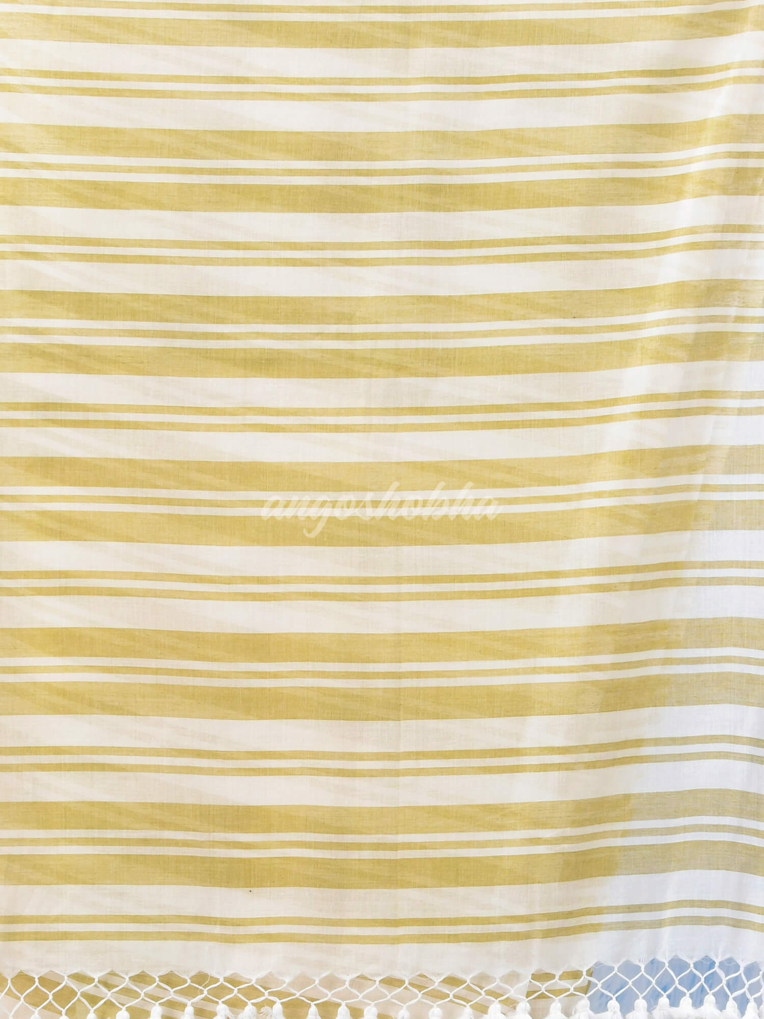 Multicolour Cotton Check Handloom Saree
