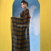 Black Cotton Handloom Saree