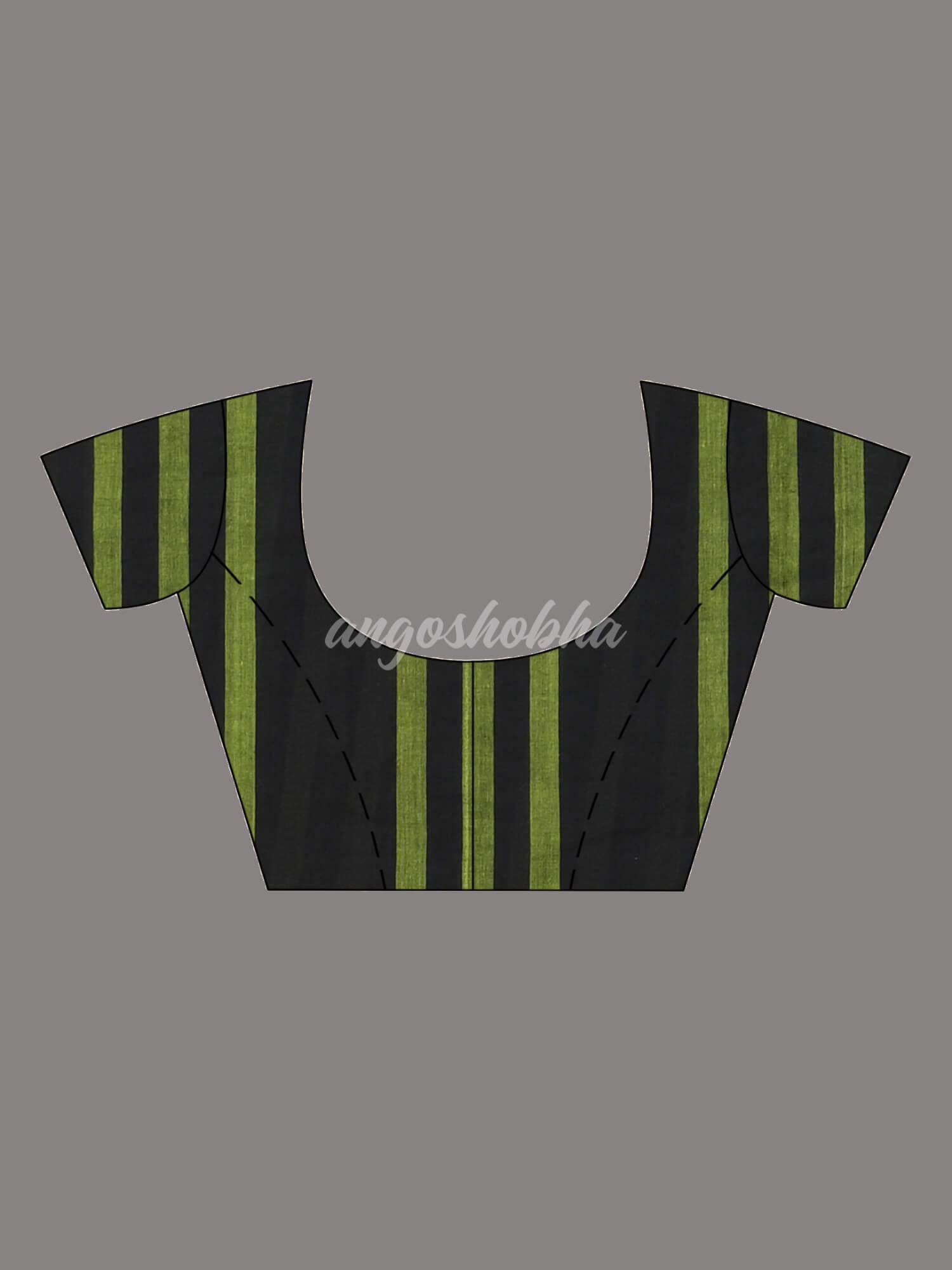 Black Cotton Handloom Saree