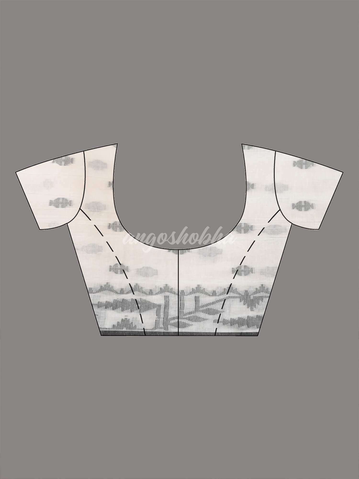 White Cotton Handloom Saree