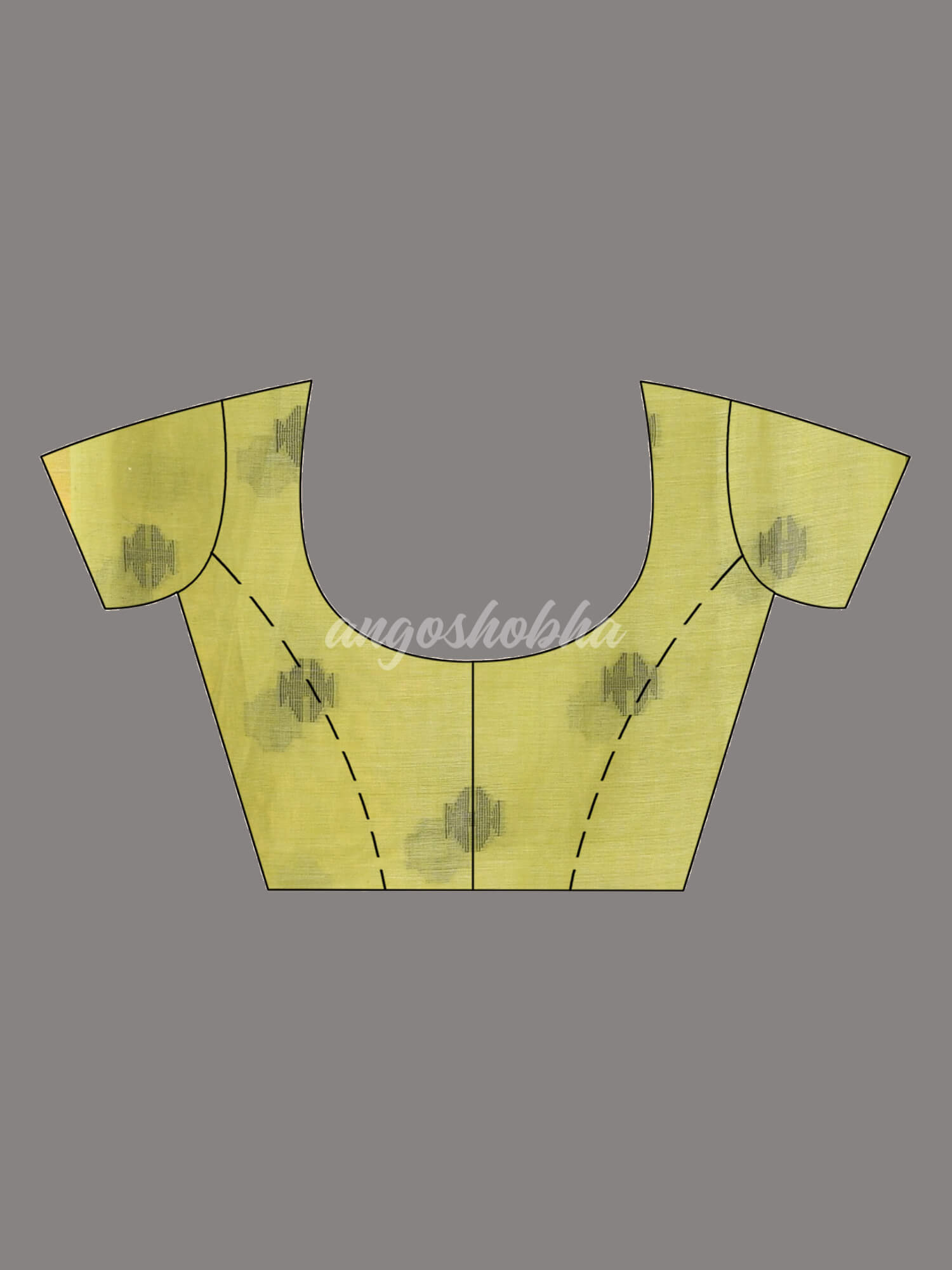 Olive Green Cotton Handloom Saree