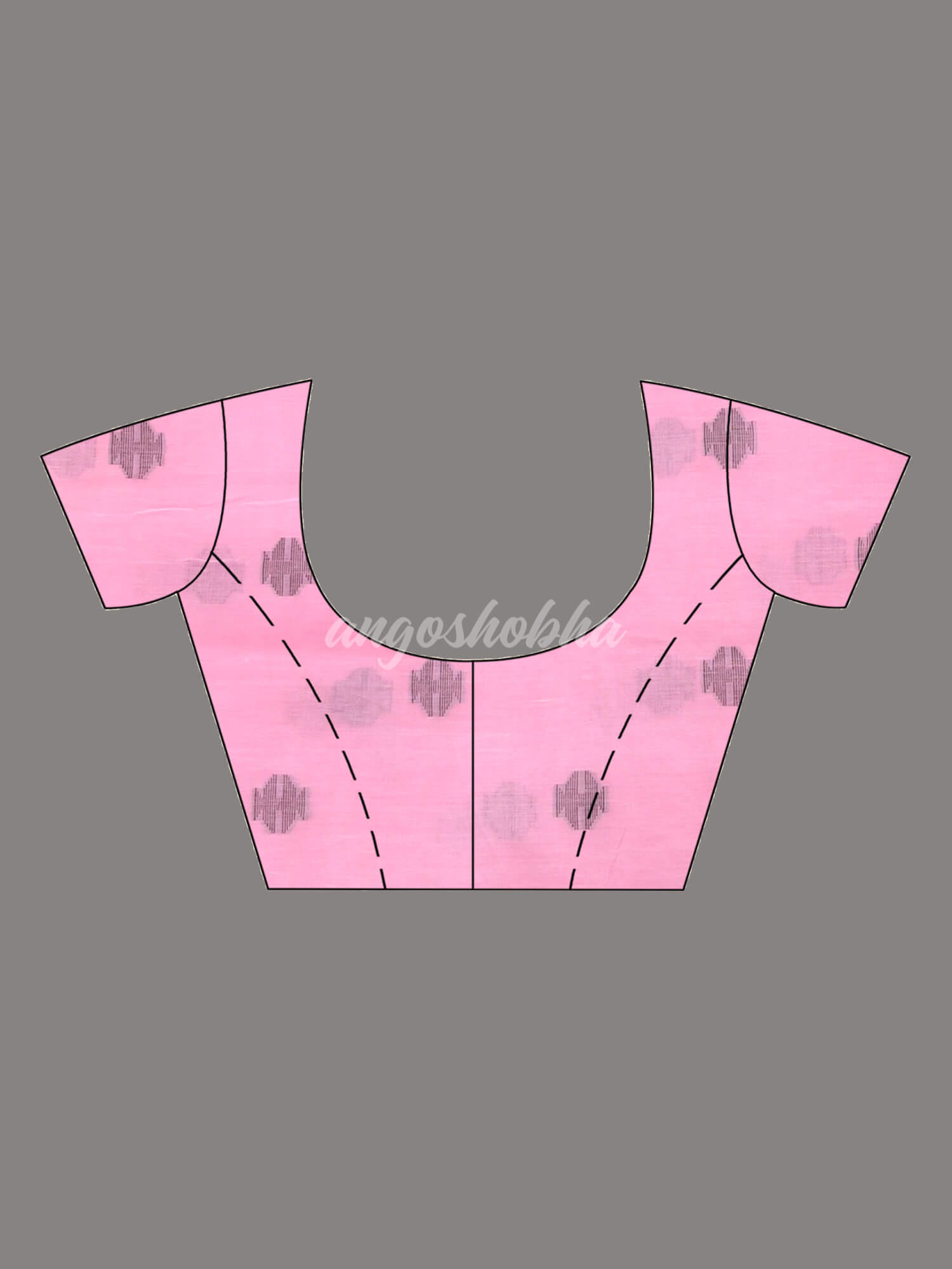 Pink Cotton Handloom Saree