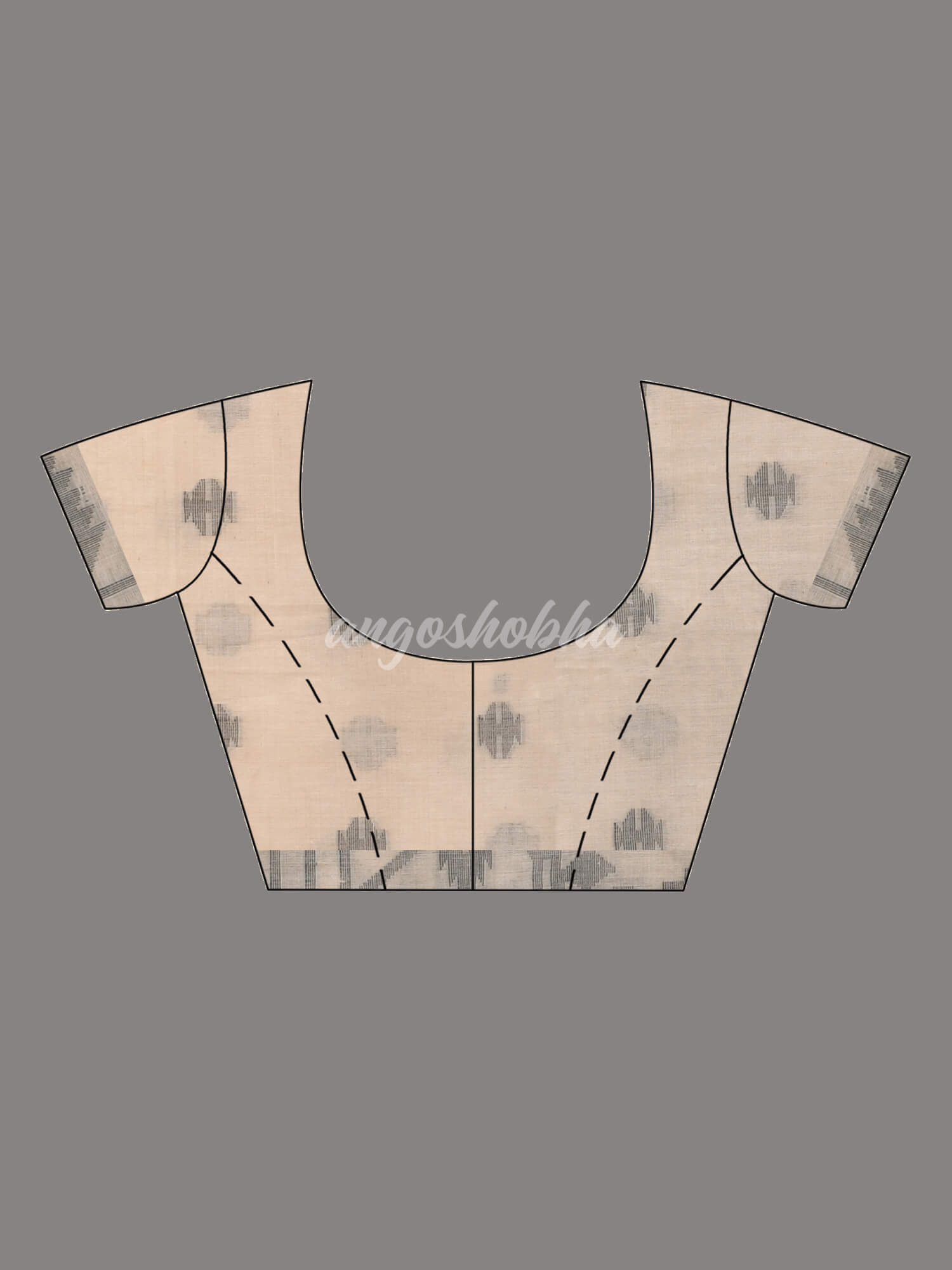 Tan Cotton Handloom Saree