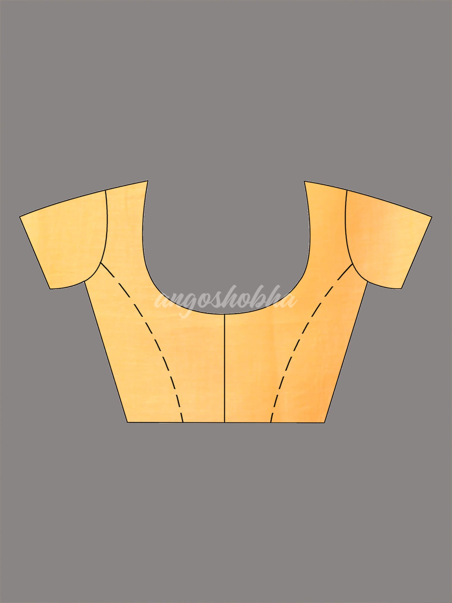 Blonde Yellow Cotton Handloom Jamdani Saree