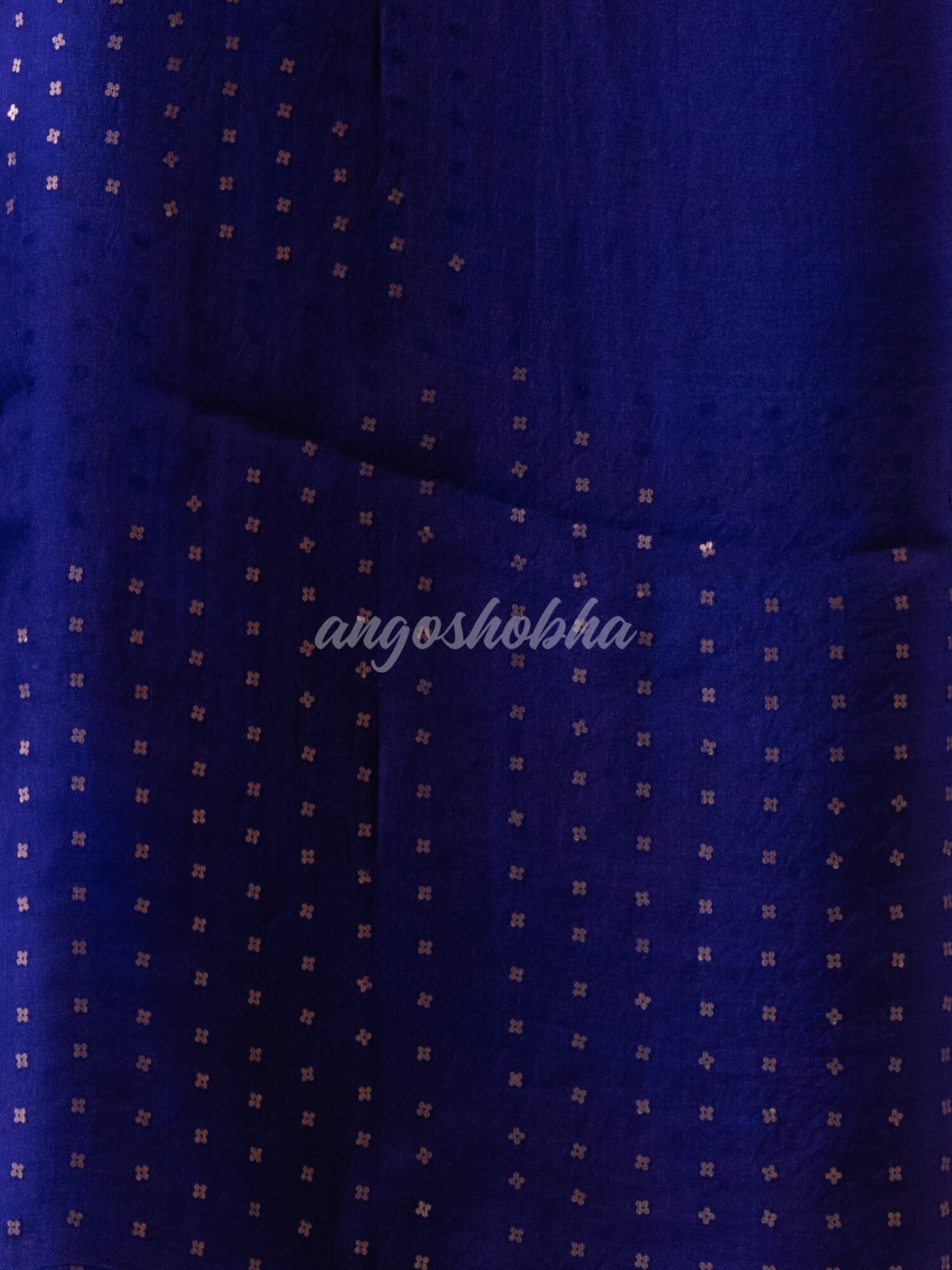 Blue Silk Handloom Saree