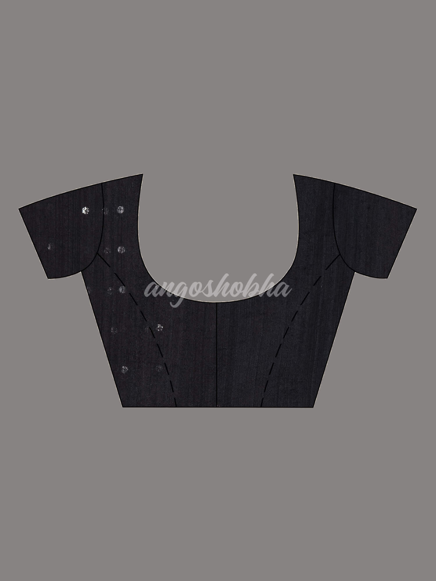 Black Matka Silk Handloom Saree