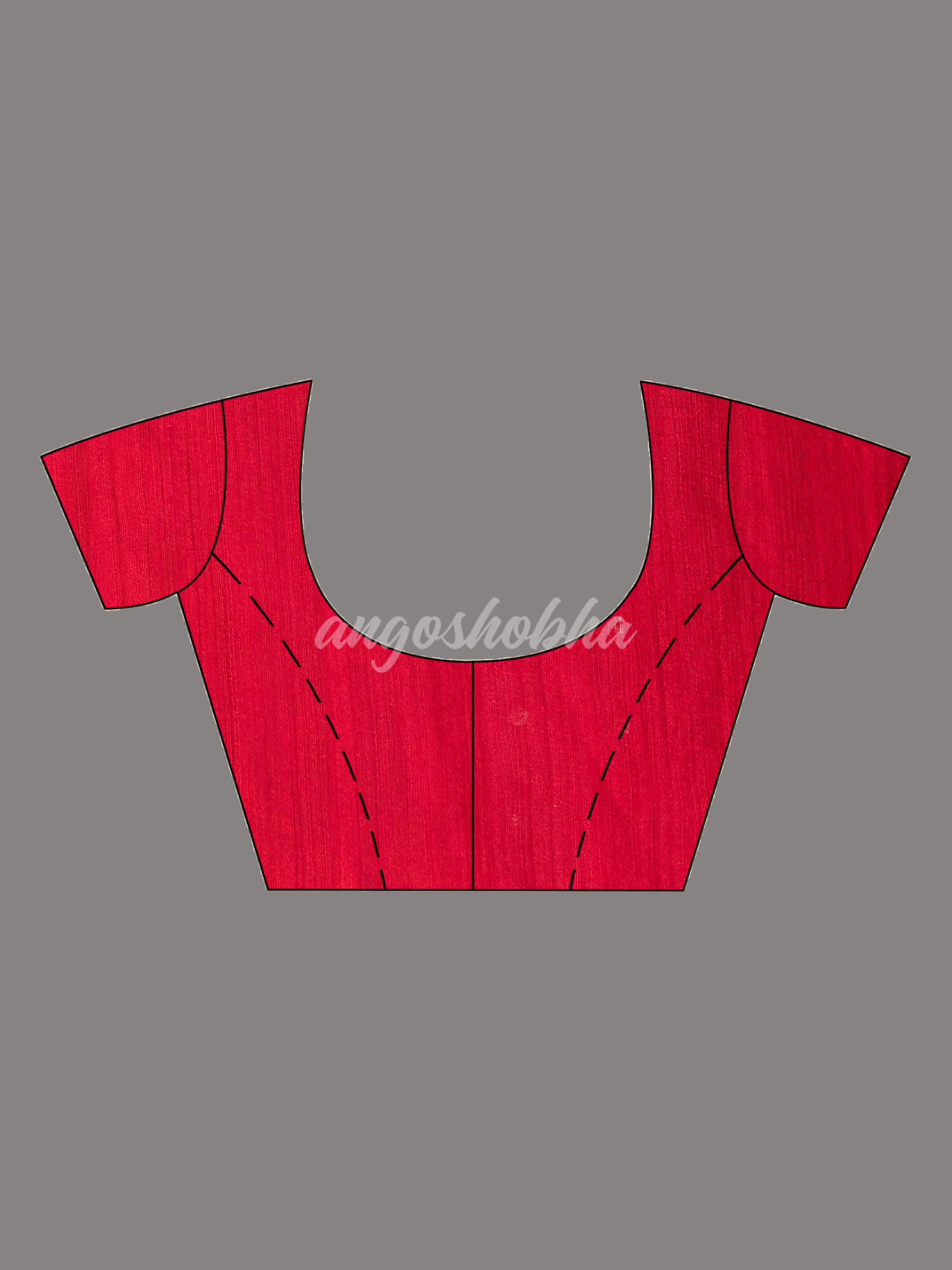 Red Matka Silk Handloom Saree