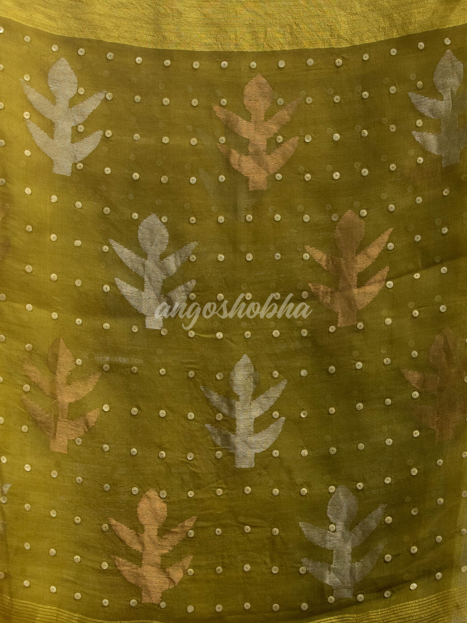 Lemon Matka Silk Handloom Saree