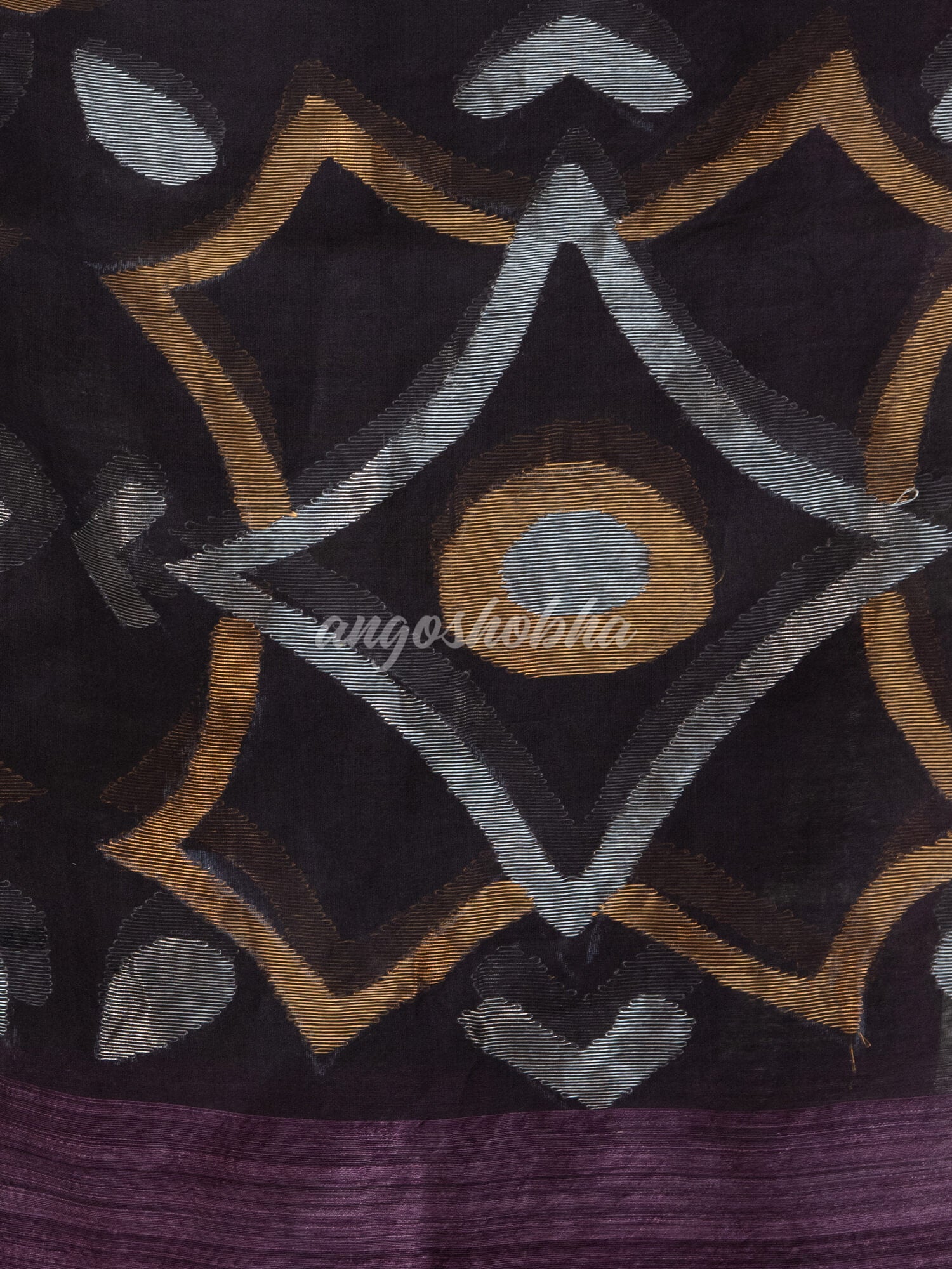Chocolate Matka Silk Handloom Saree wholesale price