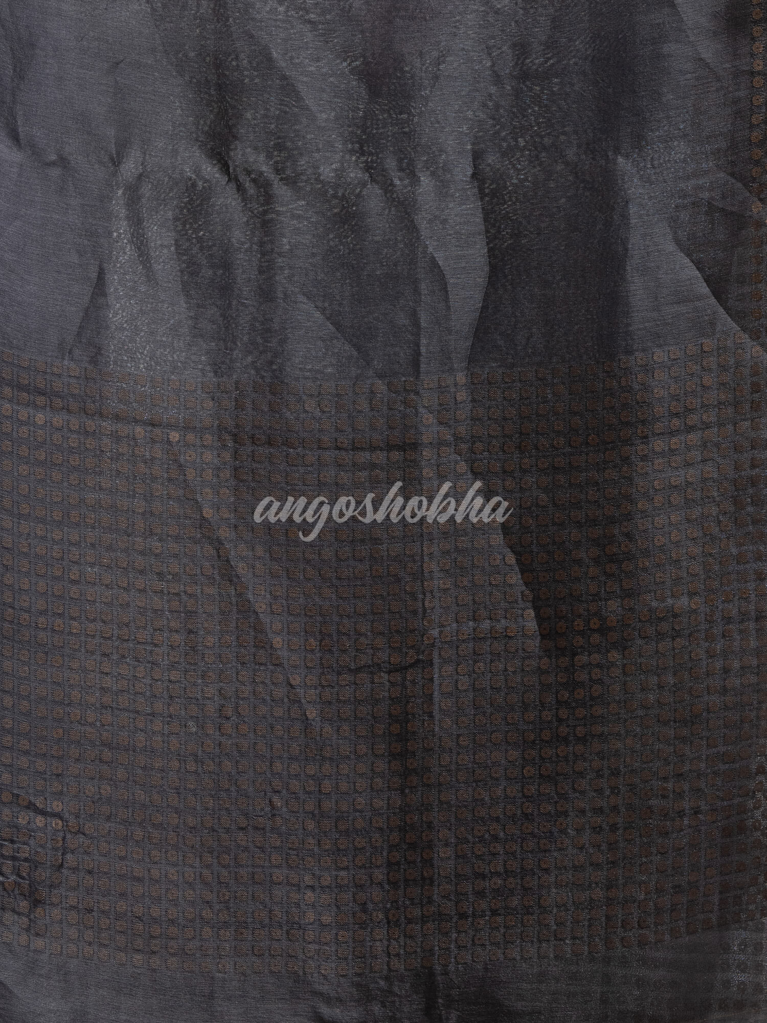 Grey Silk Handloom Saree