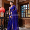 Blue Silk Handloom Saree