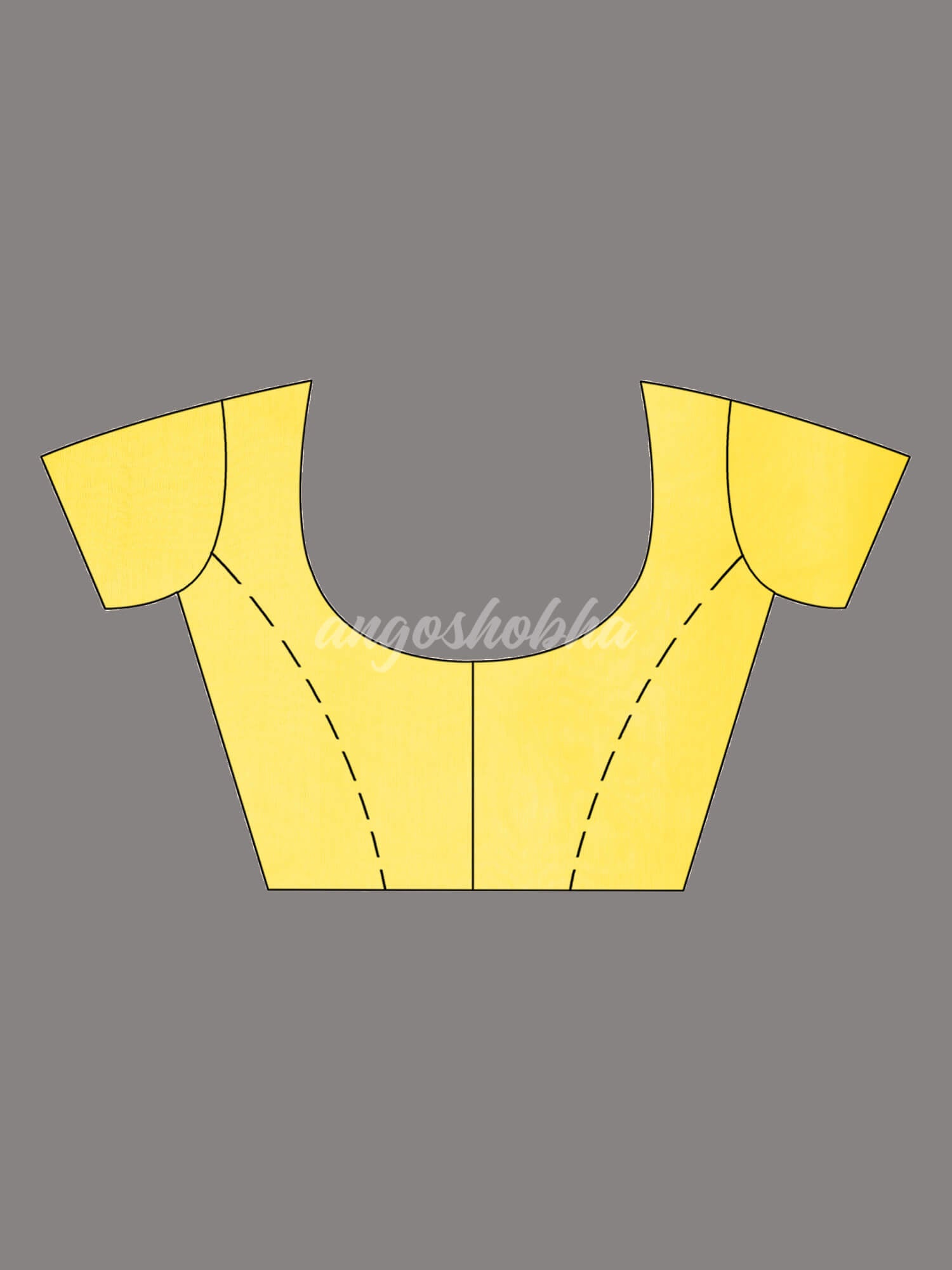 Yellow Silk Handloom Jamdani Saree