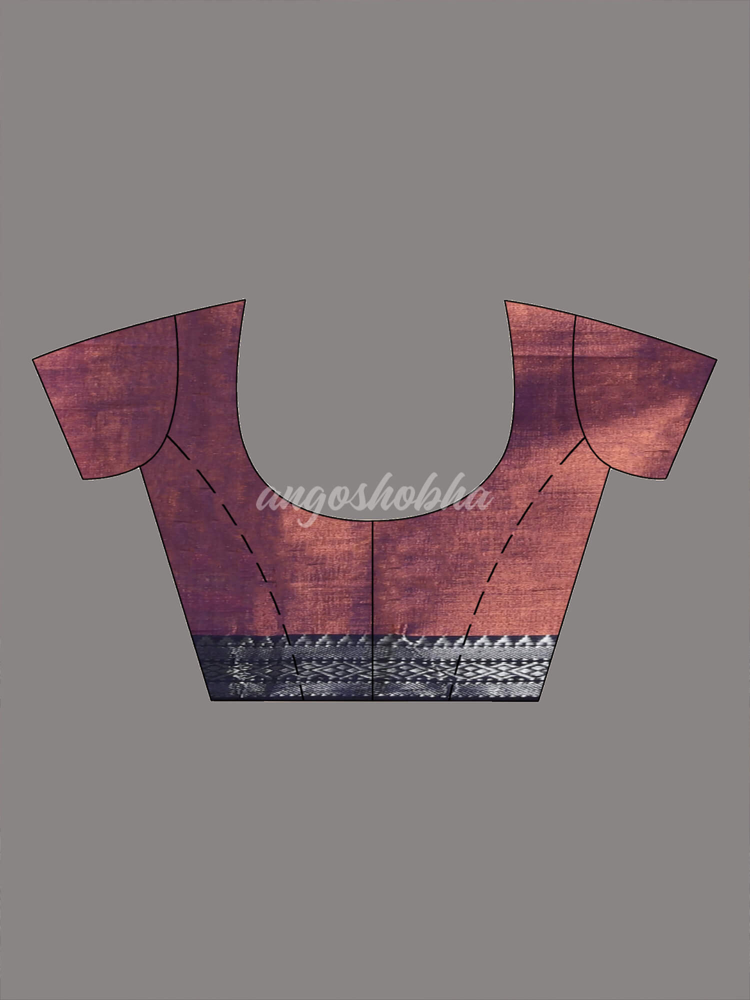 Purple Zari Cotton Tissue Handloom Saree