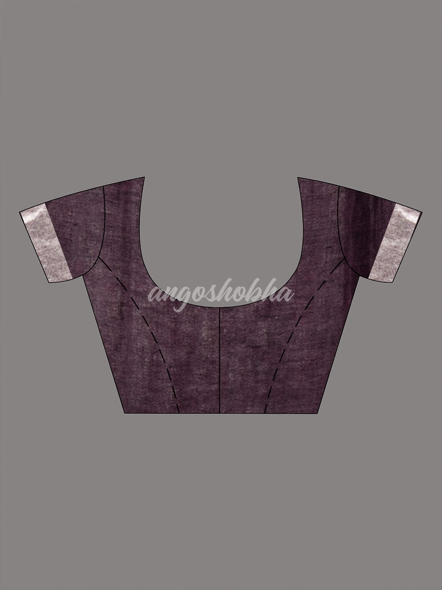 WineTraditional Handloom Linen Saree