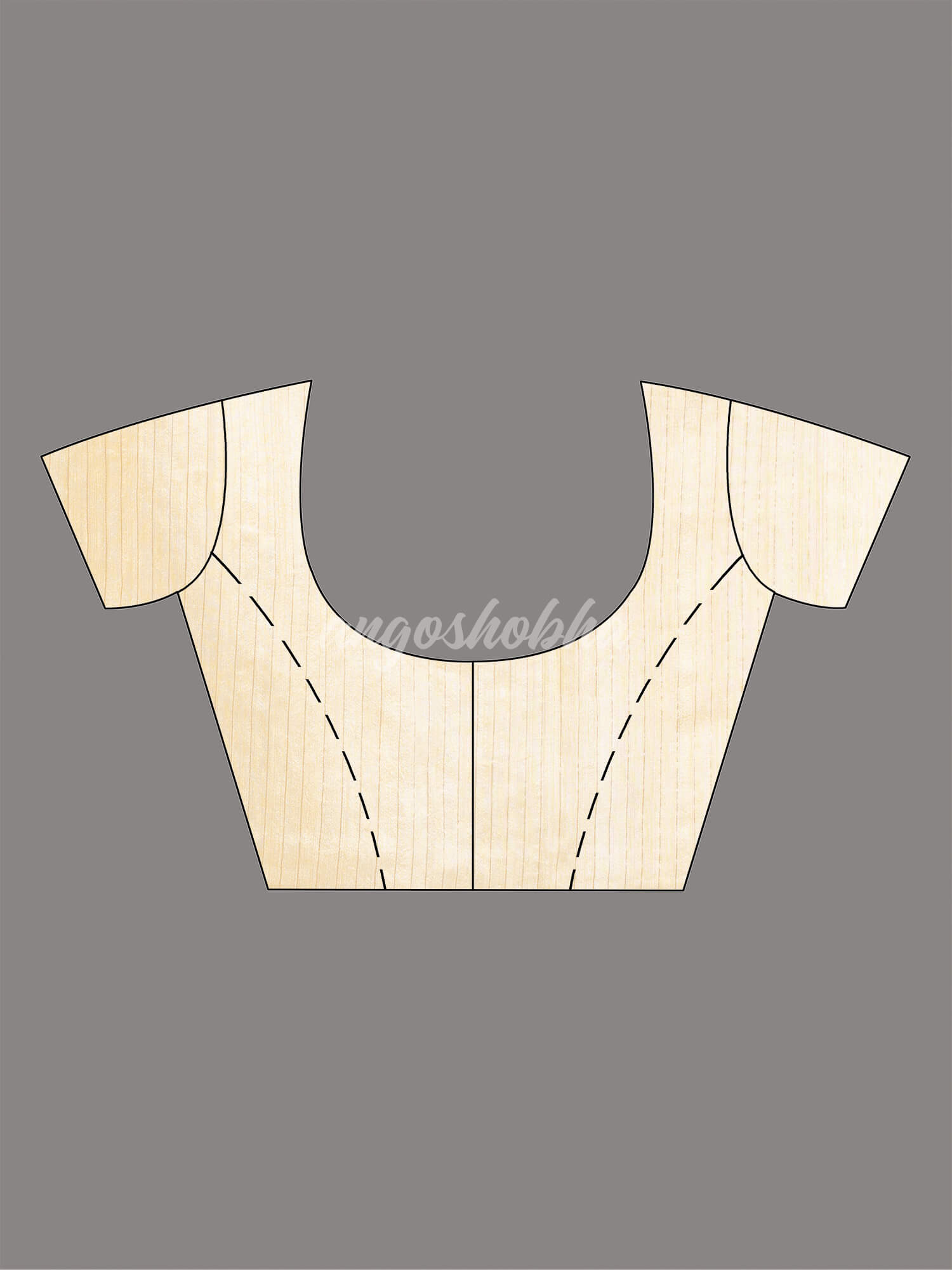 Champagne Skin Tone Silk Matka Body Creeper Design all over Silver Zari Check Pallu Handwoven Saree