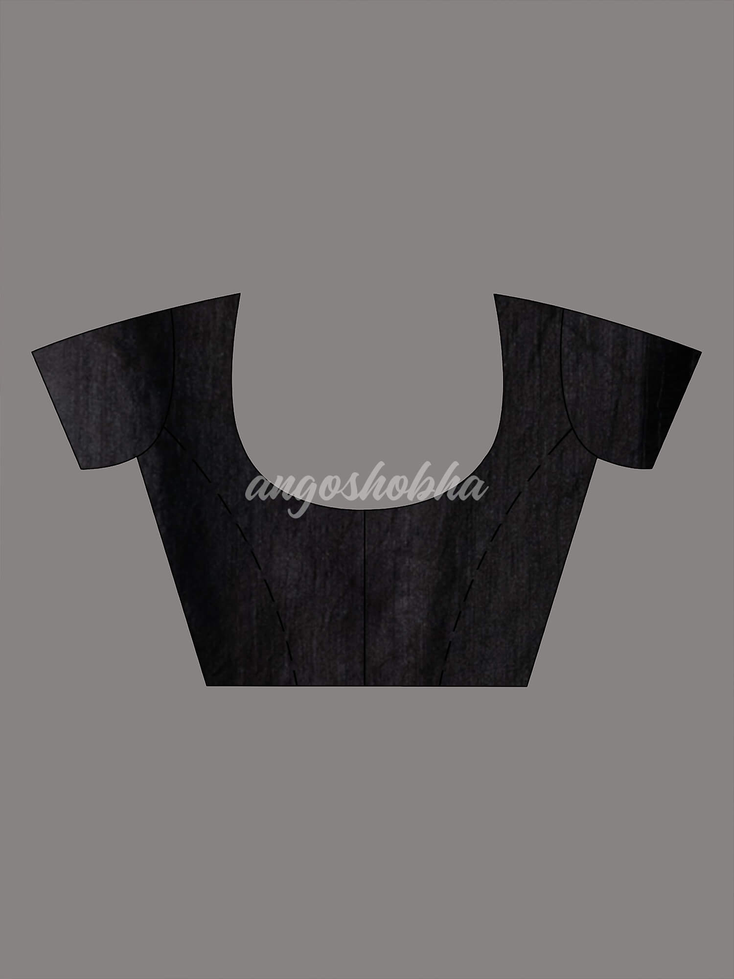 Traditional Black Matka Silk Sequin Soft Jamdani Saree