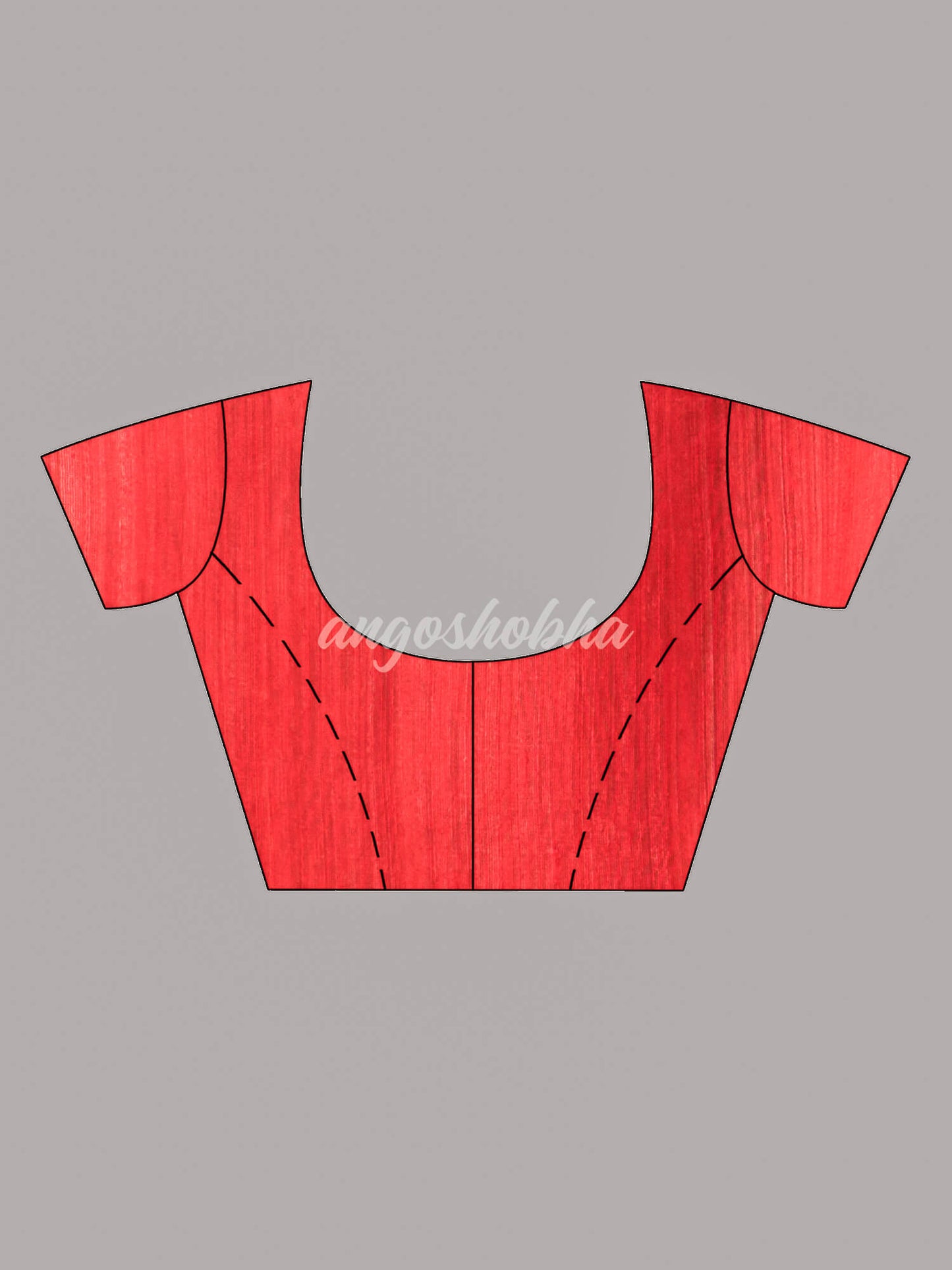 Traditional Red Matka Silk Sequin Soft Jamdani Saree