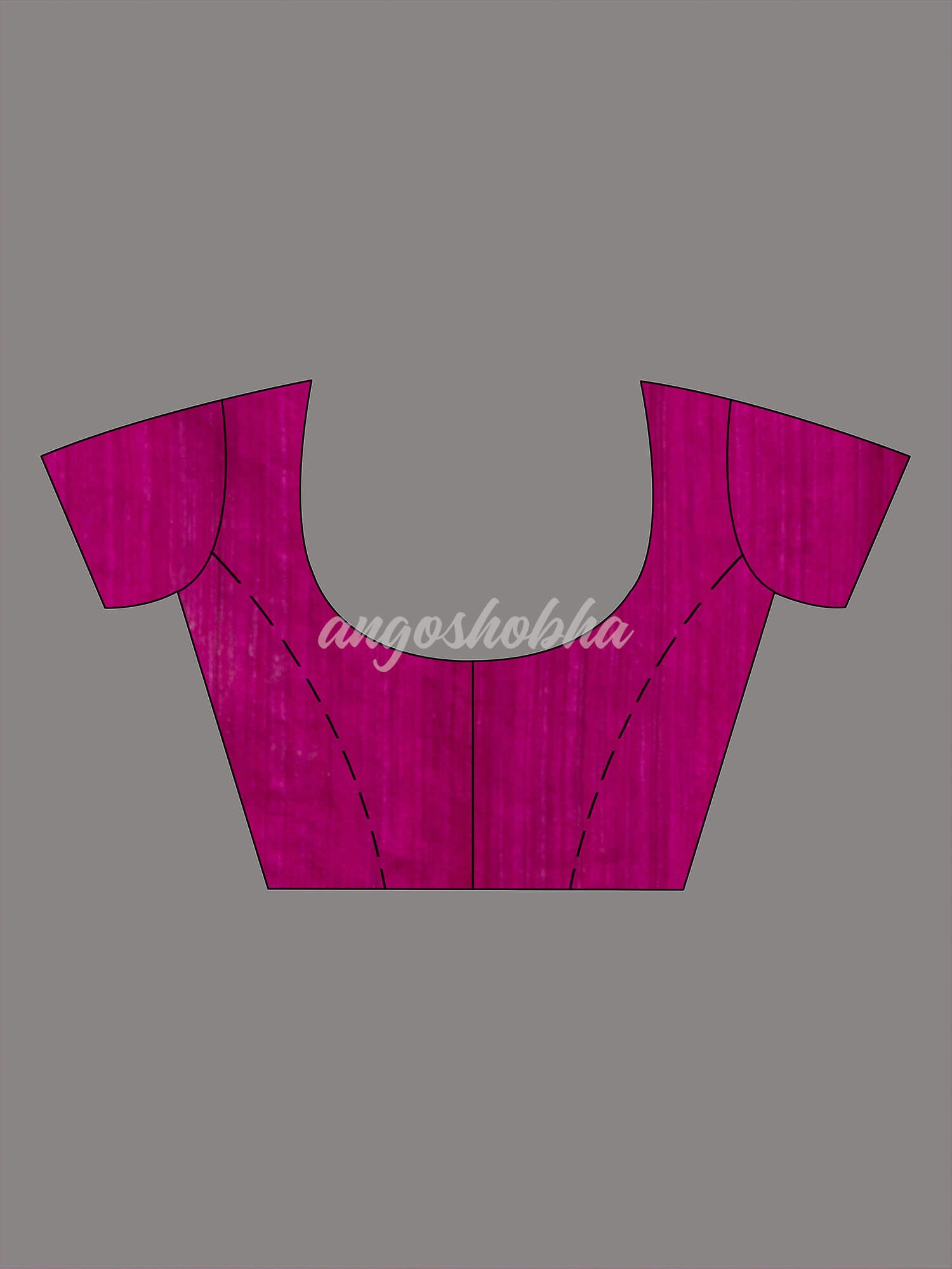 Traditional Magenta Matka Silk Sequin Soft Jamdani Saree