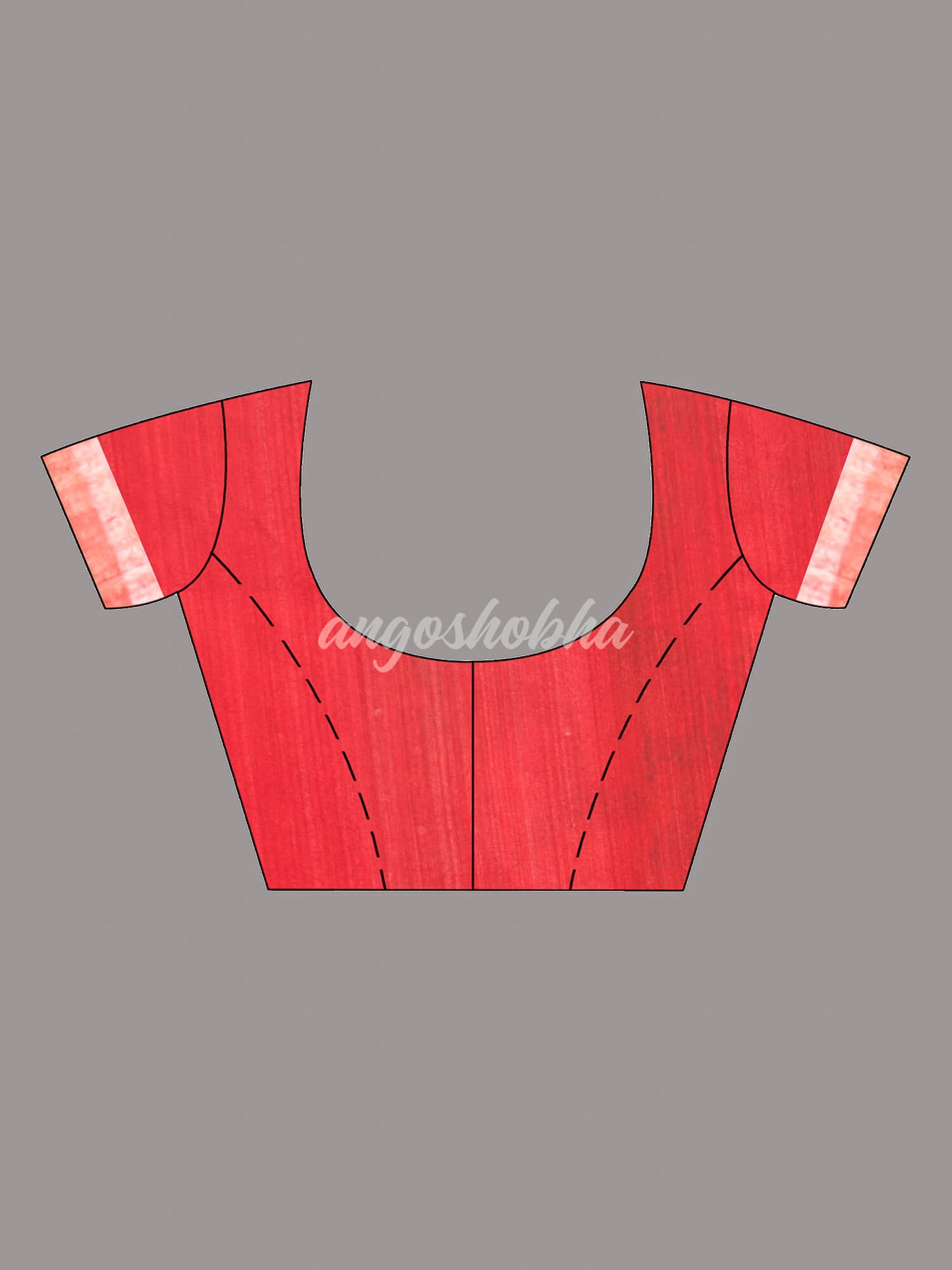 Red Paithani Matka Silk Handwoven Saree