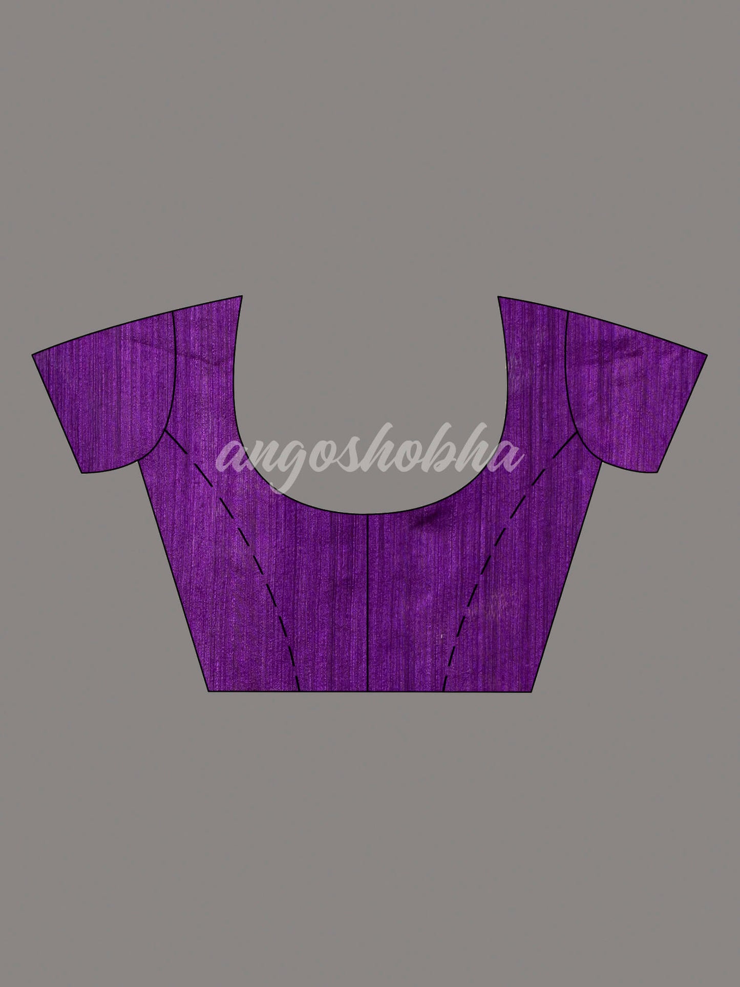Traditional Purple Matka Silk Sequin Soft Jamdani Saree