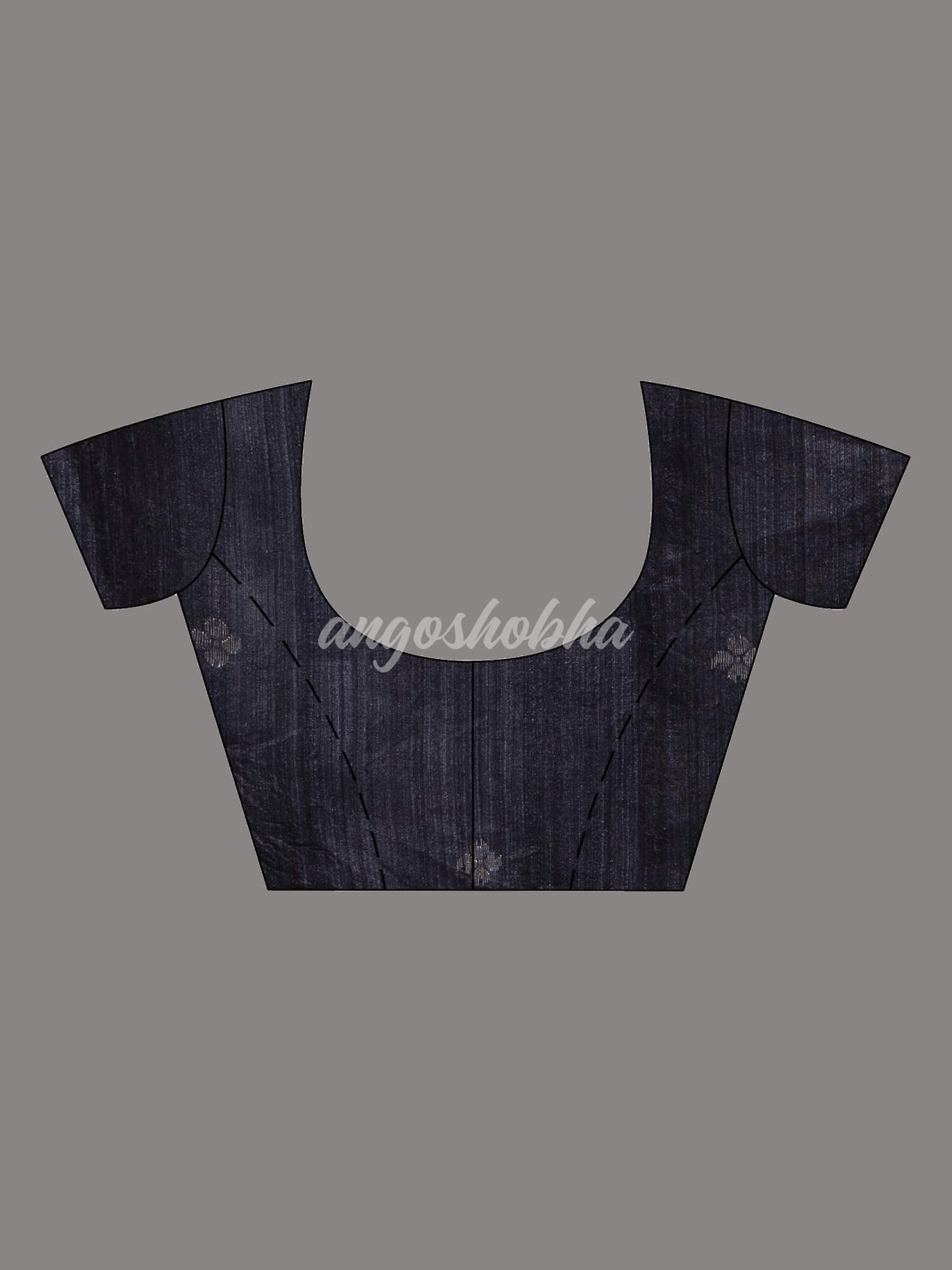 Traditional Black Muslin Silk Zari Work Handloom Saree