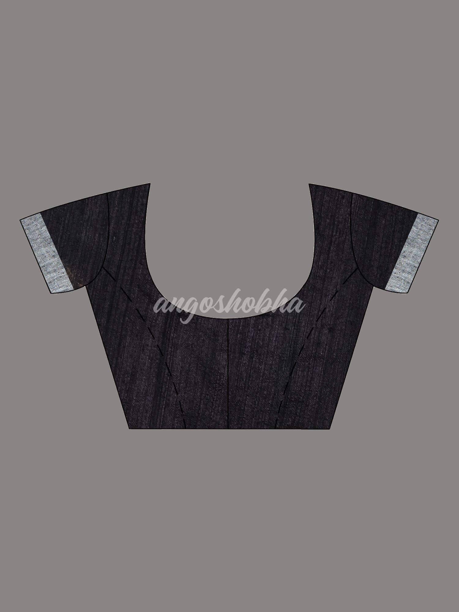 Traditional Black Muslin Silk Zari Work Handloom Saree