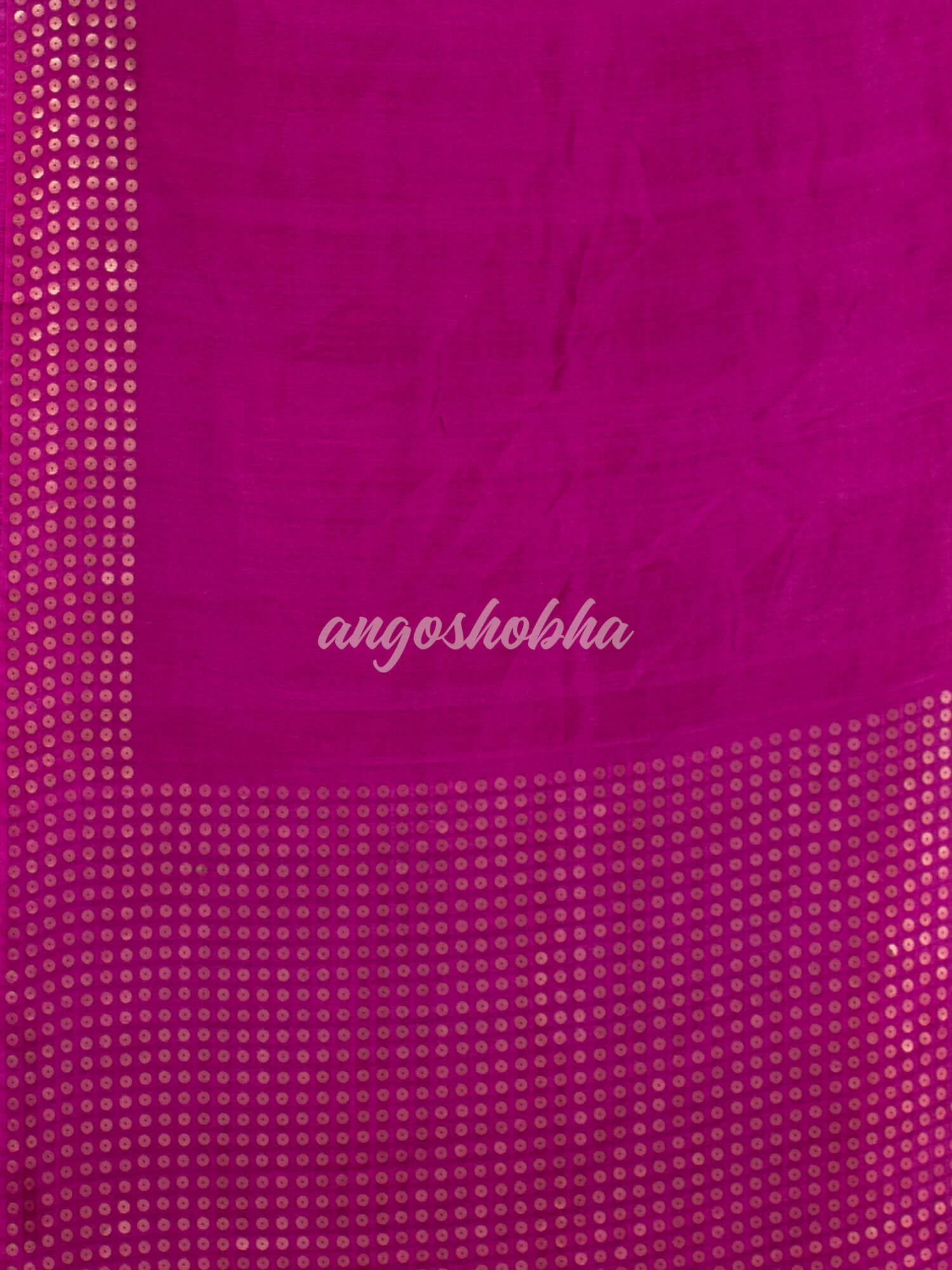 Neon Pink Muslin Silk Handloom Saree