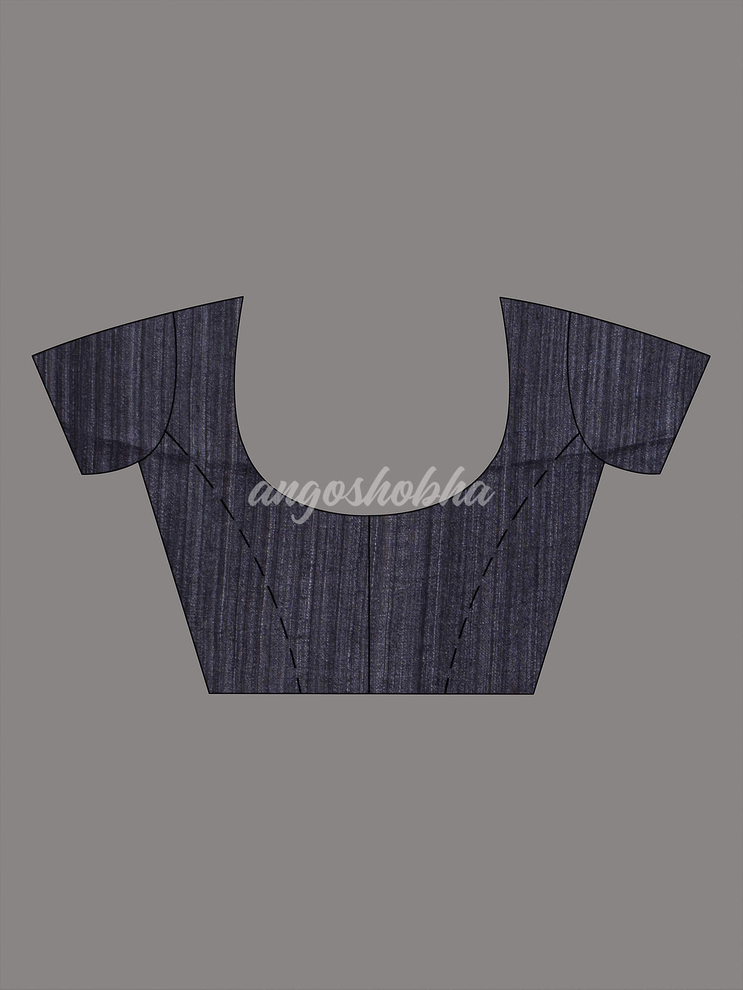 Black  Muslin Silk Handloom Saree