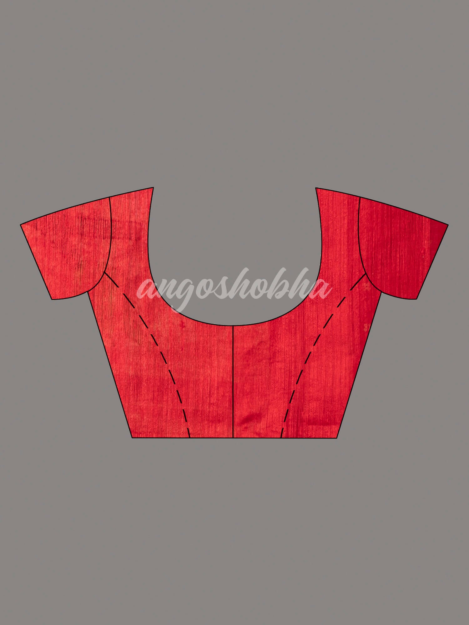 Red Paithani Muslin Silk Handwoven Saree