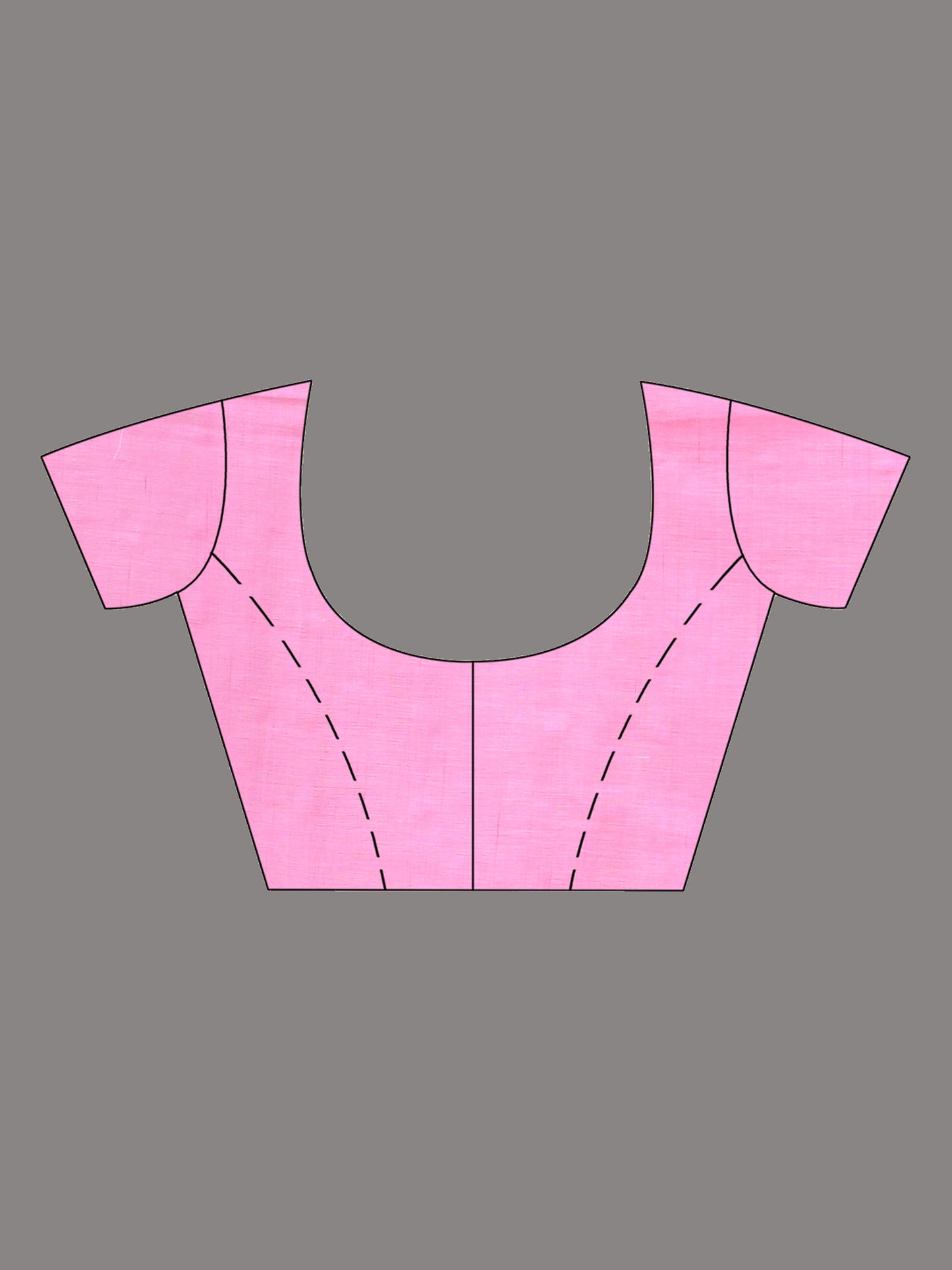 Pink Handloom Cotton Saree