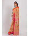 Beige Cotton Handloom Saree