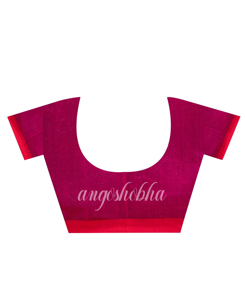 Black Cotton Blend Festive Handloom Saree angoshobha