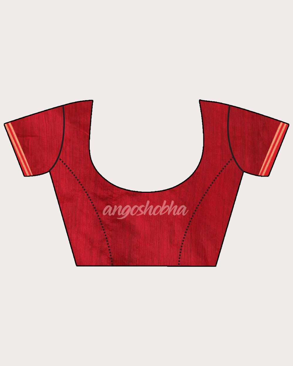 Black Cotton Blend Handloom Jamdani Saree angoshobha