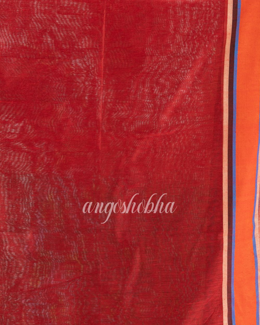 Black Cotton Blend Handloom Saree angoshobha