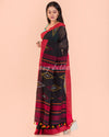 Black Cotton Jamdani Saree