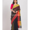 Black Handloom Saree angoshobha