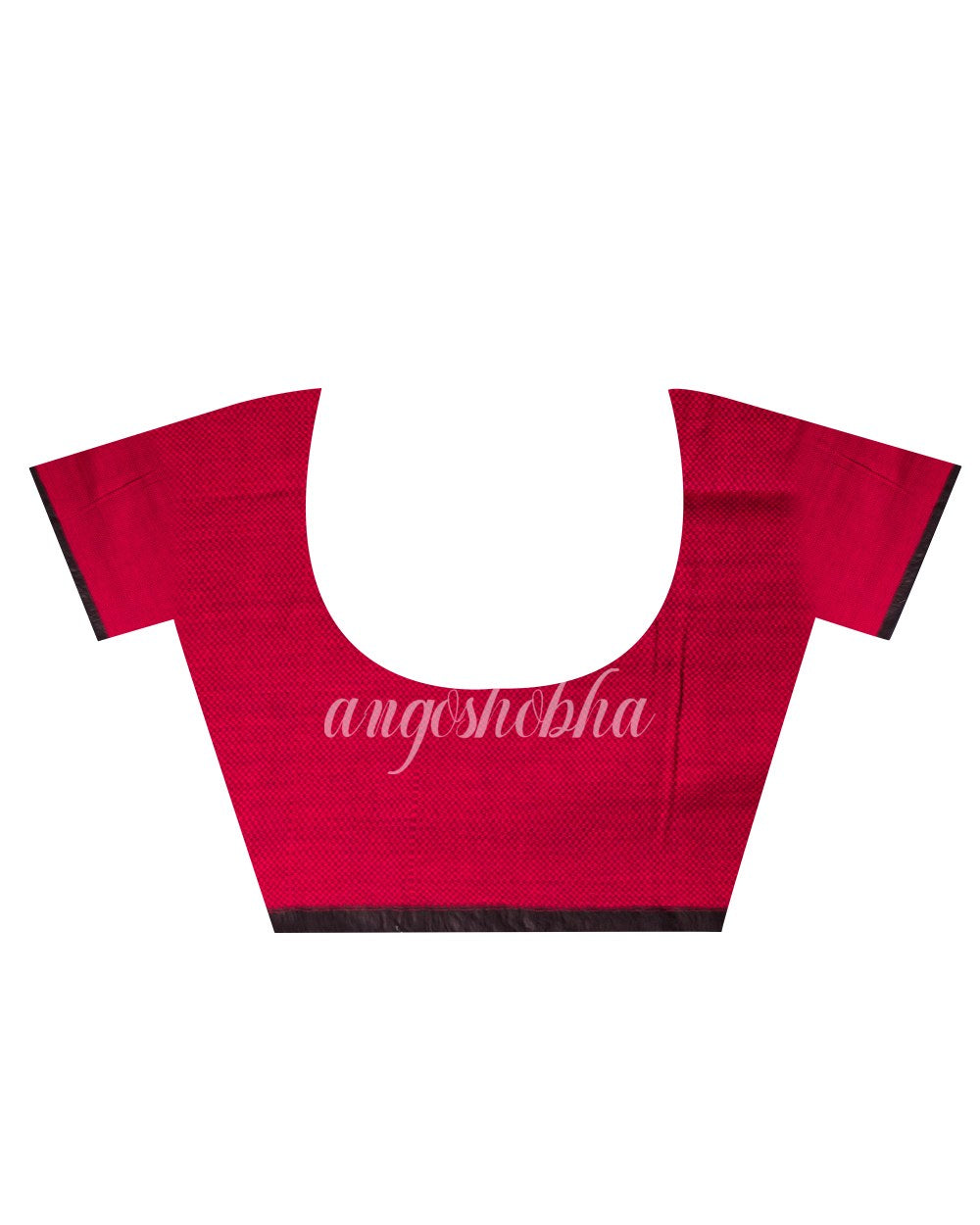 Black Handwoven Cotton Saree angoshobha