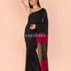 Black Handwoven Cotton Saree angoshobha