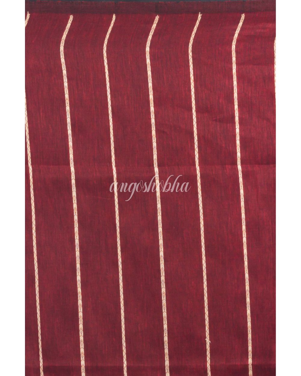 Black Handwoven Linen Saree angoshobha