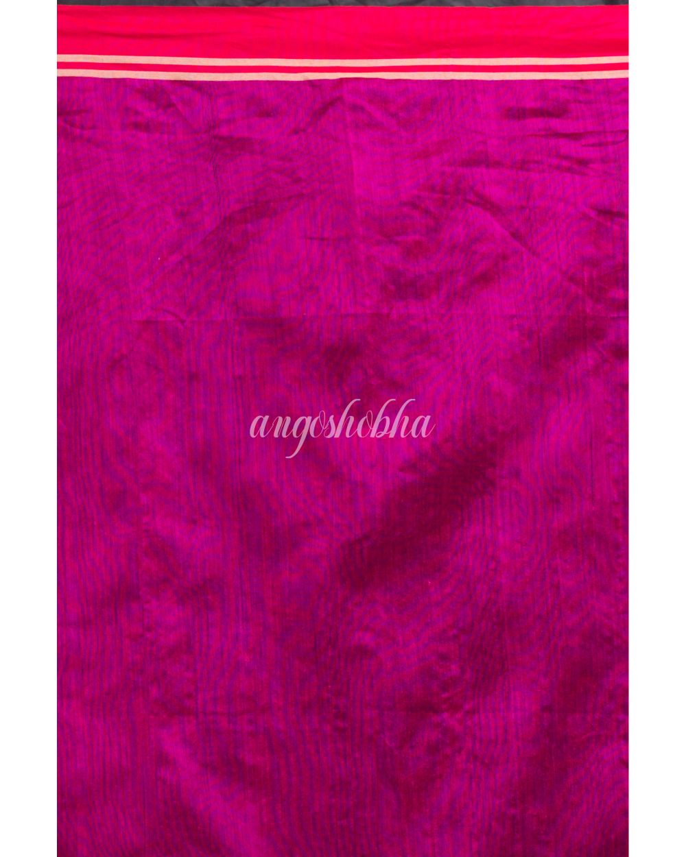 Blue Blended Cotton Silk Jamdani Saree angoshobha