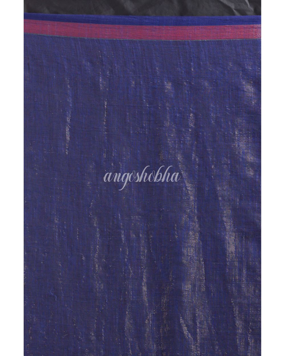 Blue Handwoven Cotton Saree angoshobha