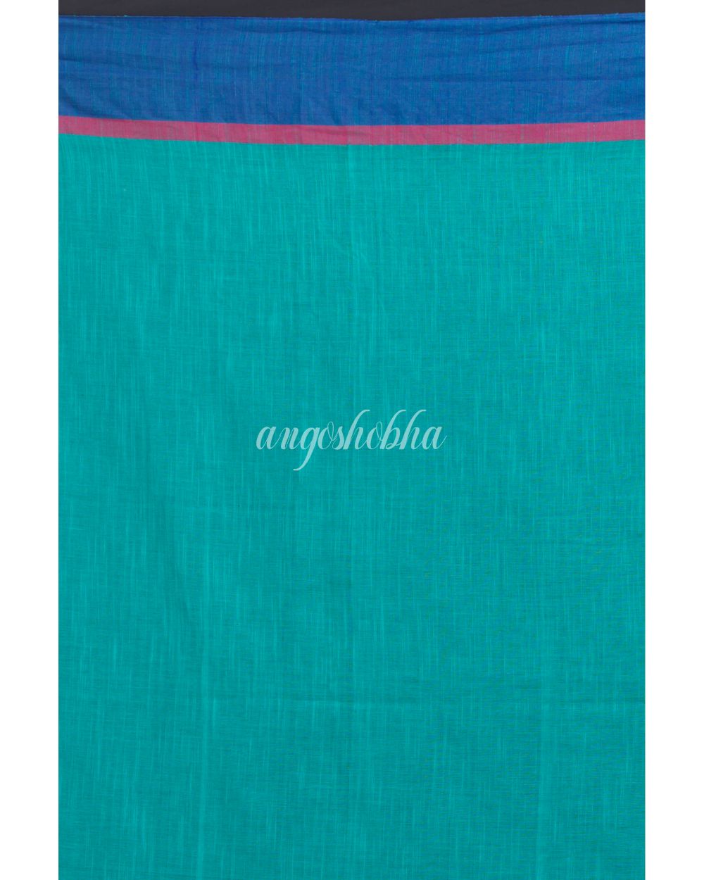 Blue Jamdani Cotton Saree angoshobha