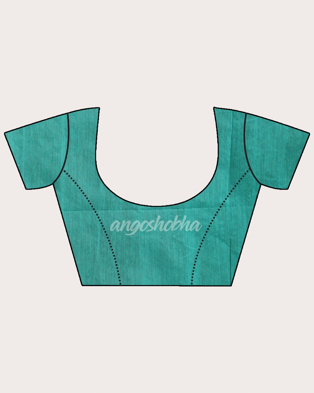 Brink Pink Cotton Blend Handloom Tie Dye Jamdani Saree angoshobha