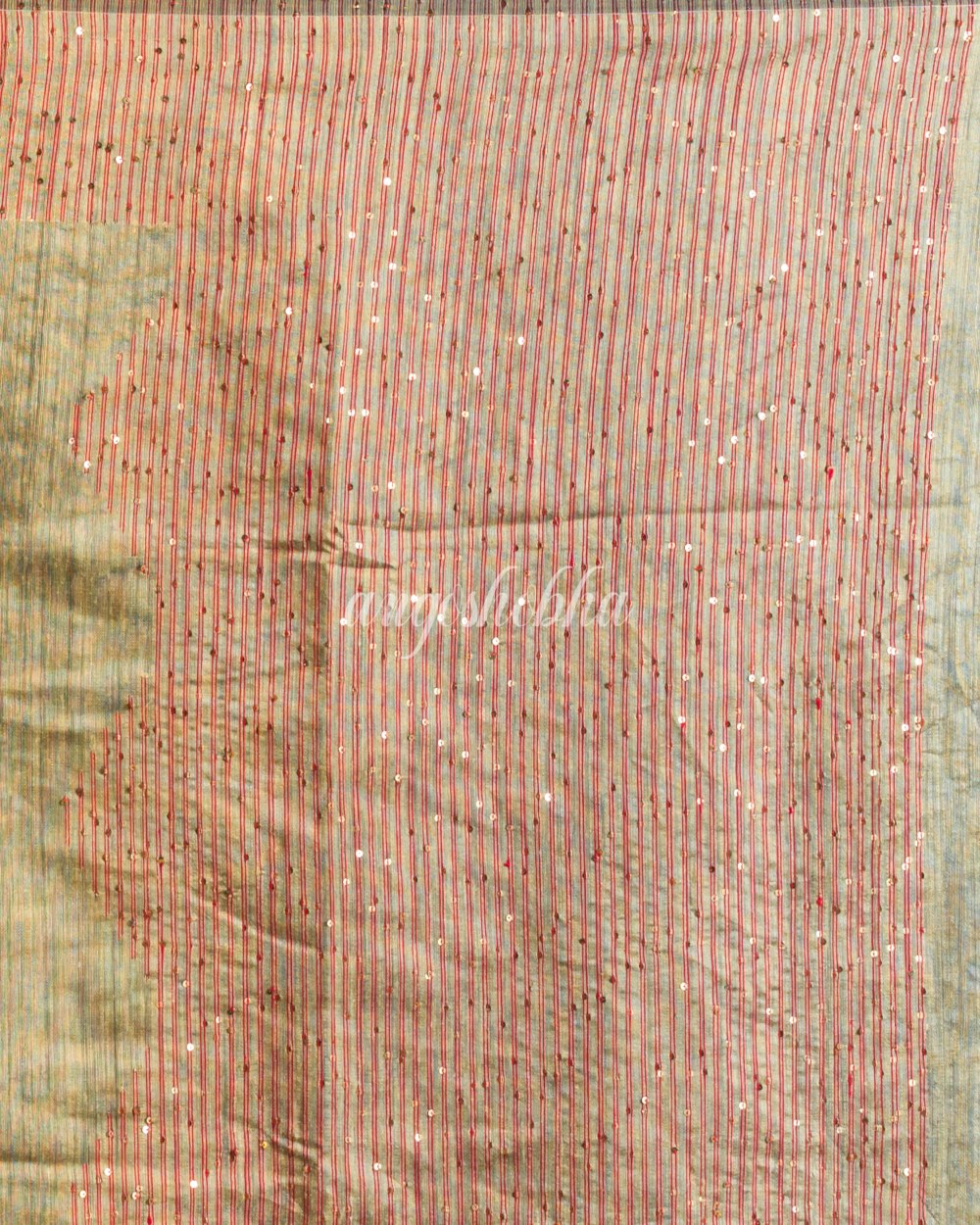 Chiku Handloom Matka Silk Saree angoshobha